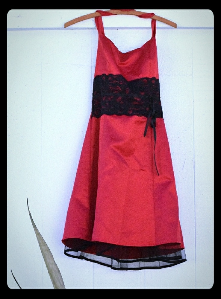 A line vintage dress